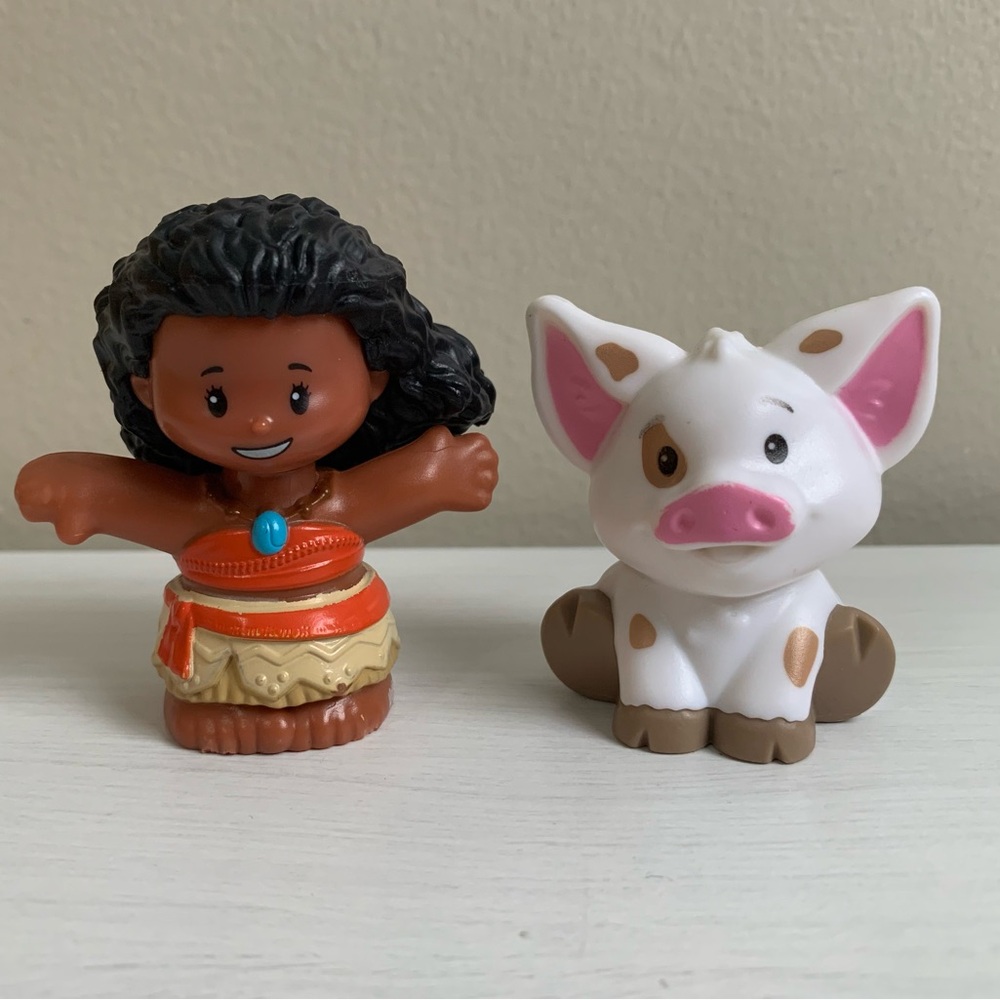 Fisher-Price Little People Disney Moana & Pig Pua Figures